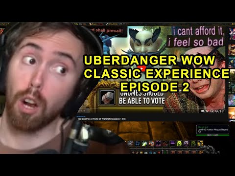 ASMONGOLD REACTS TO UBERDANGER WOW CLASSIC ADVENTURE ( Episode 2 )