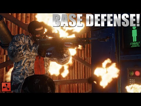 Rust - RAID DEFENSE AGAINST A ZERG! (Part 3/3)