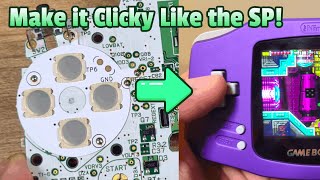 GBA Clicky Buttons Mod!