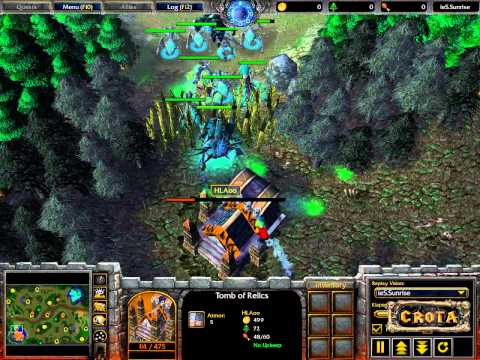 Wan (UD) vs HLAoo (UD) - G2 - WarCraft 3 - WC447