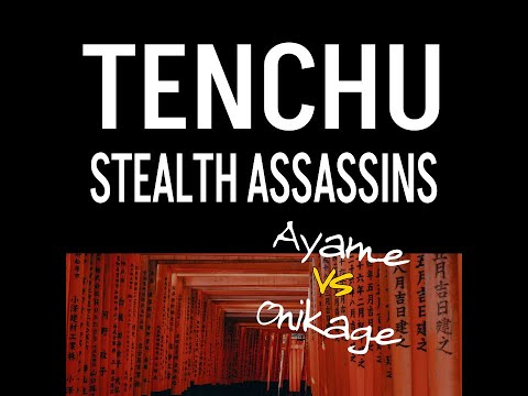 Tenchu Stealth Assassins for Playstation One. Onikage vs Ayame fight gameplay