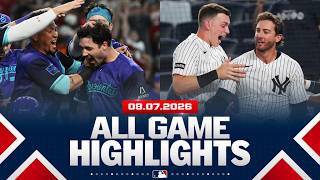 Highlights from ALL GAMES on 8/7 (Yankees, D-backs walk it off, Red Sox win 9th straight and MORE!)