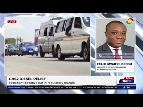 President Mahama Orders GH¢2 Diesel Price Cut to Ease Cost of Living