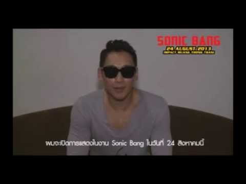 RAIN send message @SONIC BANG FESTIVAL