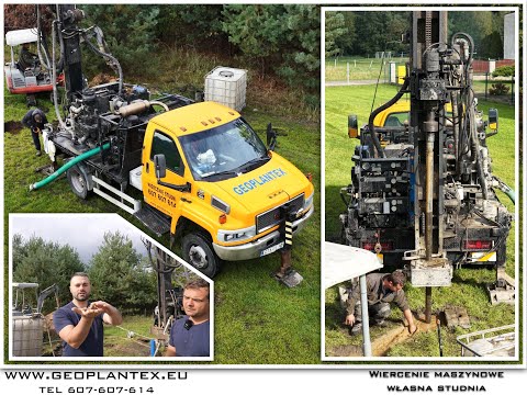 Maszynowe wiercenie studni głębinowej