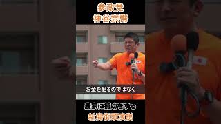 農家に補助をする