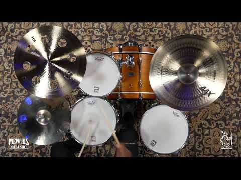 Used Sabian 15" HHX Medium Hi-Hats - Brilliant - 1075/1409g (U11502XMB-1071923H)