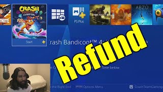 How to Get A Refund on PS4