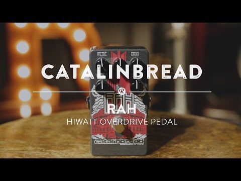 Catalinbread Royal Albert Hall WIIO RAH Hiwatt Emulation Guitar Effects Pedal with Patch Cables image 2