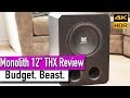 Monolith 12 THX Ultra Subwoofer Review Best Subwoofer Under 1000 4K HDR