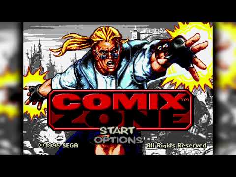 The Best of Retro VGM #2321 - Comix Zone (Mega Drive/Genesis) - Episode 1, Page 1-1