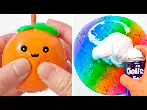 Befriedigender Schleim ASMR | Entspannende Slime Videos # 2558