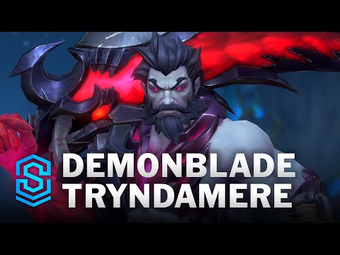 Demonblade Tryndamere Wild Rift Skin Spotlight