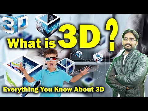 What is 3D || 3D Technology Explained || Everything You Know About 3D