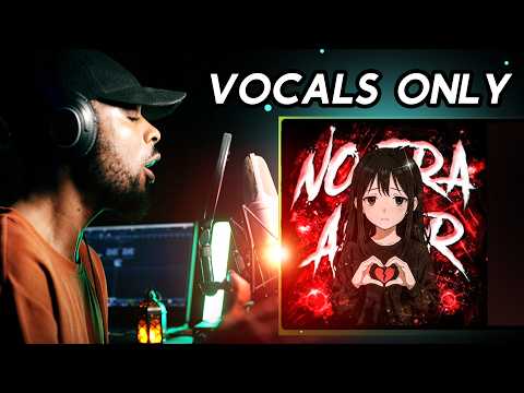 DJ Asul - NO ERA AMOR (slowed + Lyrics) / VOCALS ONLY COVER