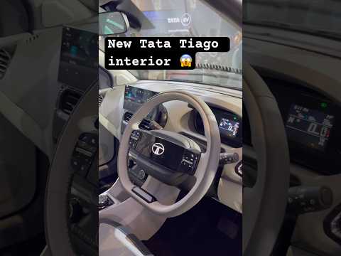 Updated Tata Tiago interior 2025
