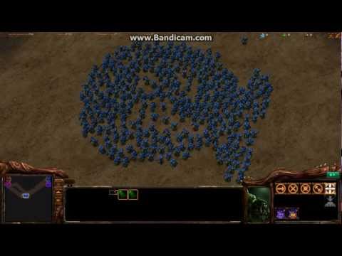 Starcraft 2: 2 Banelings vs 300 Marines