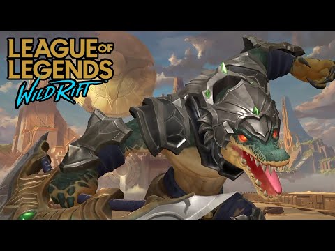 Wild Rift - Renekton All Intros, Skins (Full Screen)