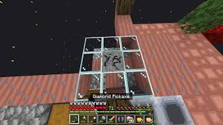 Minecraft space one block