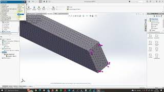 Download the video "Intro to Solidworks Simulation. Exercise 1."