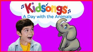 A Day with the Animals by Kidsongs |Nursery Rhymes & Baby Songs | How Much is that Doggie | PBS Kids