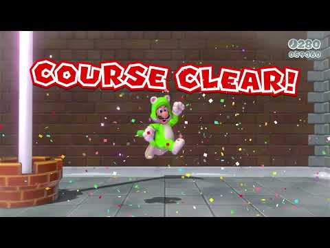 Super Mario 3D World (Switch 2) 9-8 100% Speedrun | Time: 64 (WR)