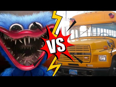 HUGGY WUGGY vs BUS EATER | SCP-2086