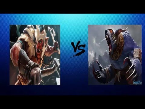 Angry Battle Troll Warlord vs Ursa