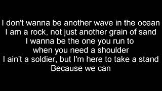 Bon Jovi - Because We Can (Lyrics)