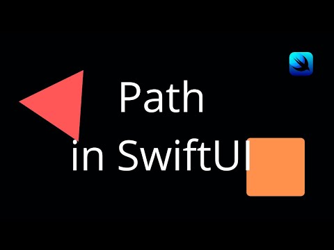 SwiftUI - Custom Shapes | How to create custom shapes in SwiftUI | Path in SwiftUI ◢◤△🔻◭👁⃤