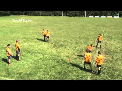 Rugby Drills - Passing Drill -
