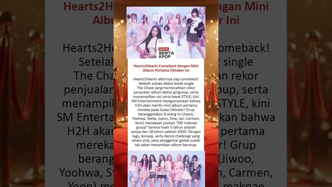 Resmi! Hearts2Hearts Siap Comeback di Oktober dengan Mini Album Pertama 🚀