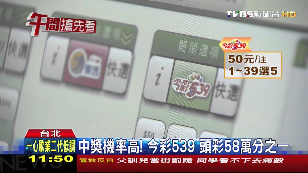 超幸運！今彩539　男3年中4次800萬頭彩