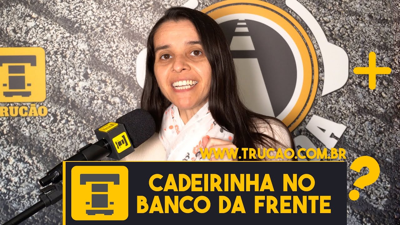 Cadeirinha no banco da frente