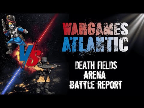 Death Fields Arena Beta v1.0 Battle report - Les grognards VS Raumjager