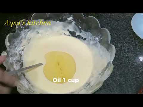 Simple Cake recipe || Simple Cake Aqsa's kitchen || Simple Cake