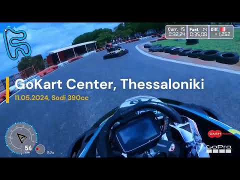 34.09 at GoKart Center with a 390cc Sodi Kart (11.05.2024)