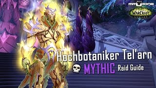 Hochbotaniker Tel'arn / High Botanist Tel'arn MYTHIC Guide - Nachtfestung [German]