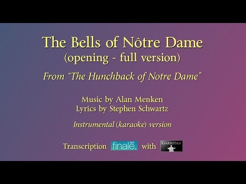 download lagu mp3 mp4 Bells Of Notre Dame Karaoke, download lagu Bells Of Notre Dame Karaoke gratis, unduh video klip Bells Of Notre Dame Karaoke