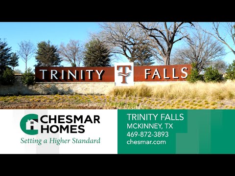 Chesmar homes at Trinity Falls in McKinney Texas