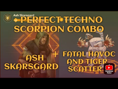 Scorpion With Sonic Weapons | War Robots