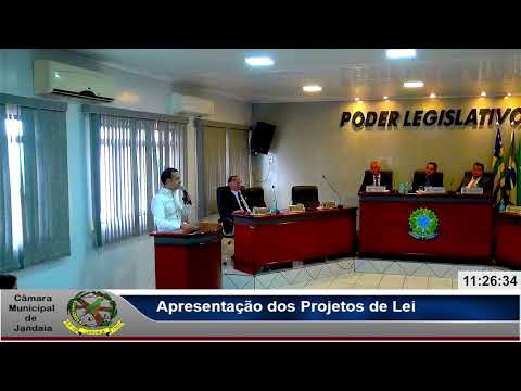 Sessão Legislativa Câmara Municipal de Jandaia - Goiás