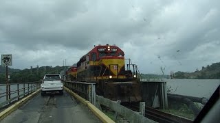 preview picture of video 'Gamboa, Panama - Gamboa Single Lane Bridge HD (2014)'