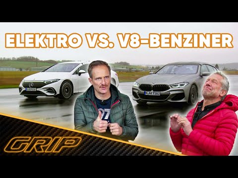 500 PS Luxuslimo Duell 🤜💥🤛 M850i xDrive Gran Coupé vs. EQS 580 4MATIC | GRIP