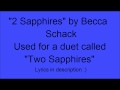 two sapphires- from dance moms music + lyrics ...