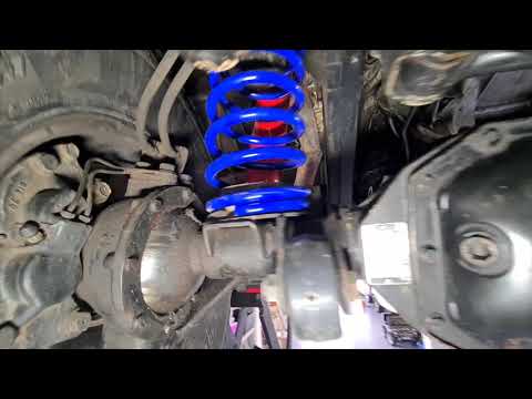 Mercedes 460 ORC spings and Koni Raid shocks