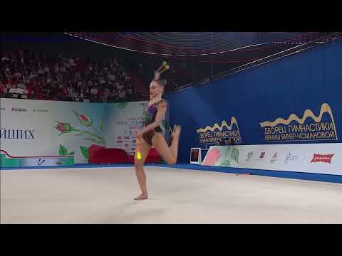 🥈Vladislava Sharonova club final International RG Competition Top Gymnasts Cup Stage 1 2025 28.50