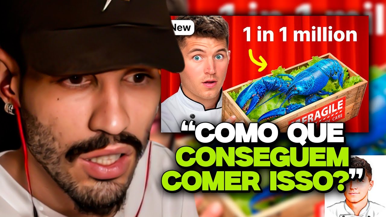 EU COMI AS COMIDAS MAIS RARAS DO MUNDO! - NICK DIGIOVANNI | REACT DO STAG