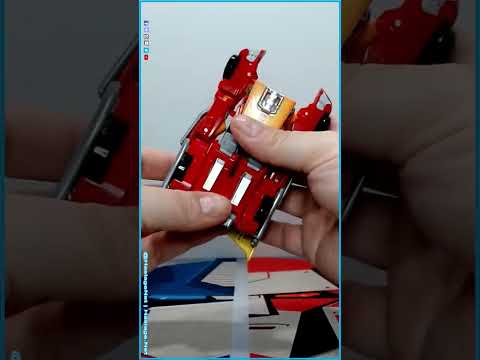 Transformers Prime Wars Titans Return Deluxe Hot Rod & Firedrive | Quick Convert #Shorts