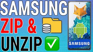 How To Zip And Unzip Files On Samsung Galaxy (Compress Files)